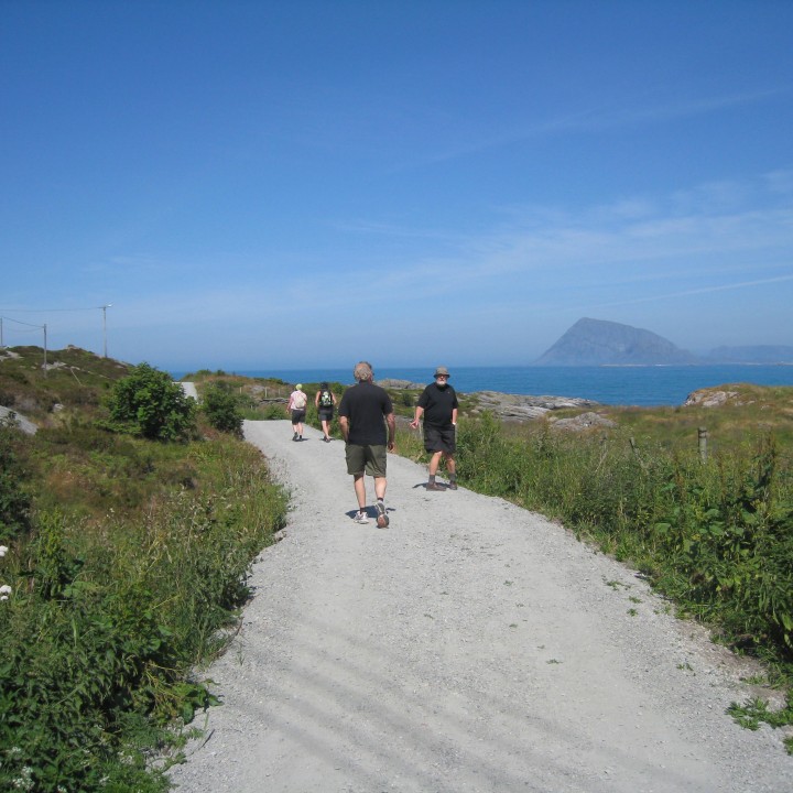 Pilegrim uten sekk i Stavanger