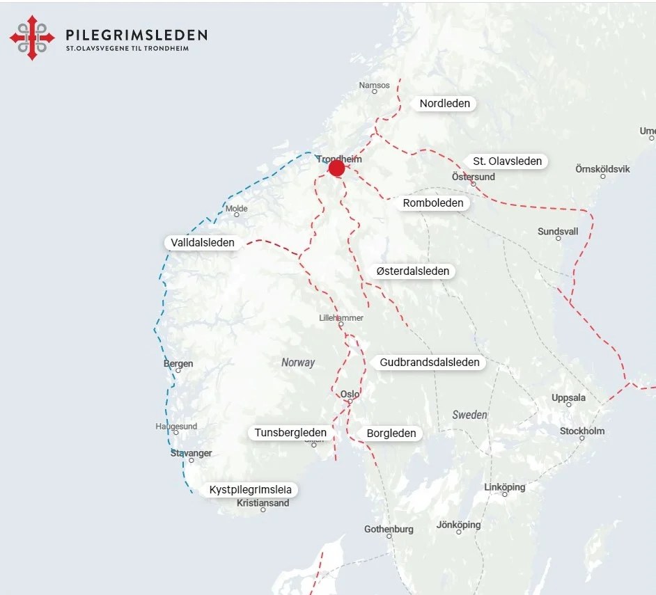 Om pilegrimsvandring i Osloregionen på Pilegrimssenter Granavollen.