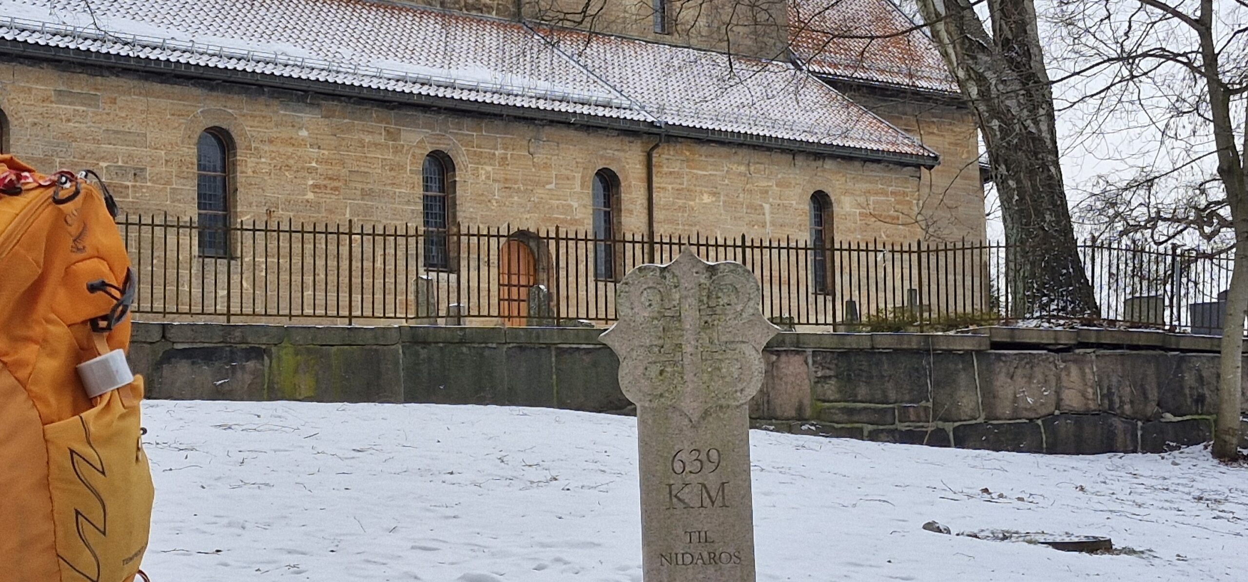 St. Olavsvandring fra milestein til milestein i Oslo